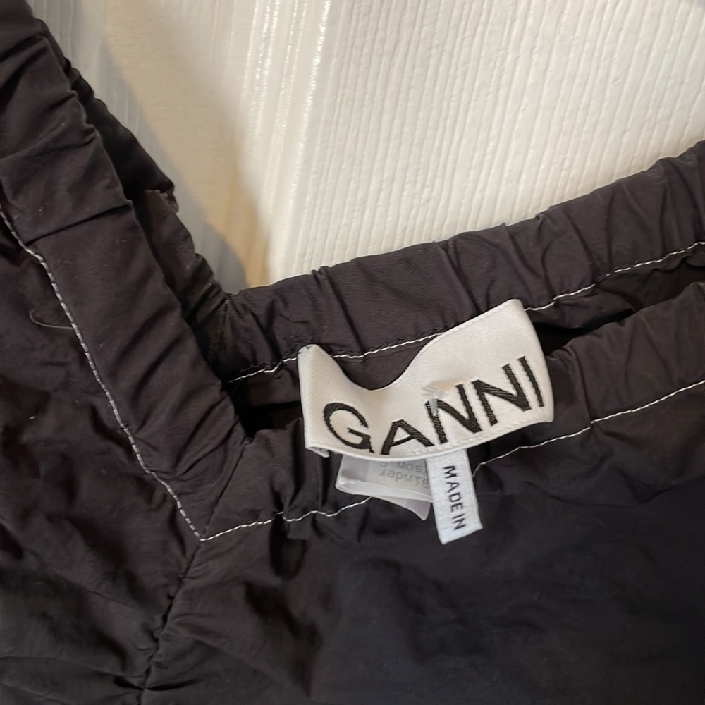 Ganni Ruched Mini Dress - Picture 6 of 7